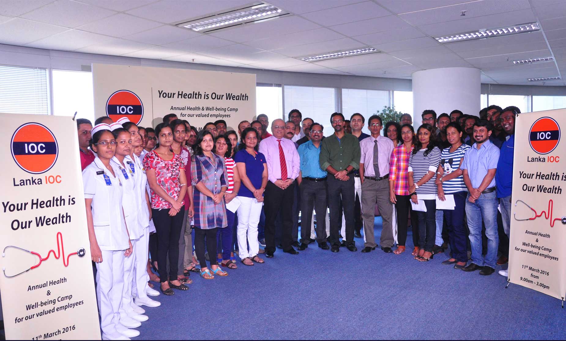 Annual Heath Checkup conducted for Lanka IOC Employees