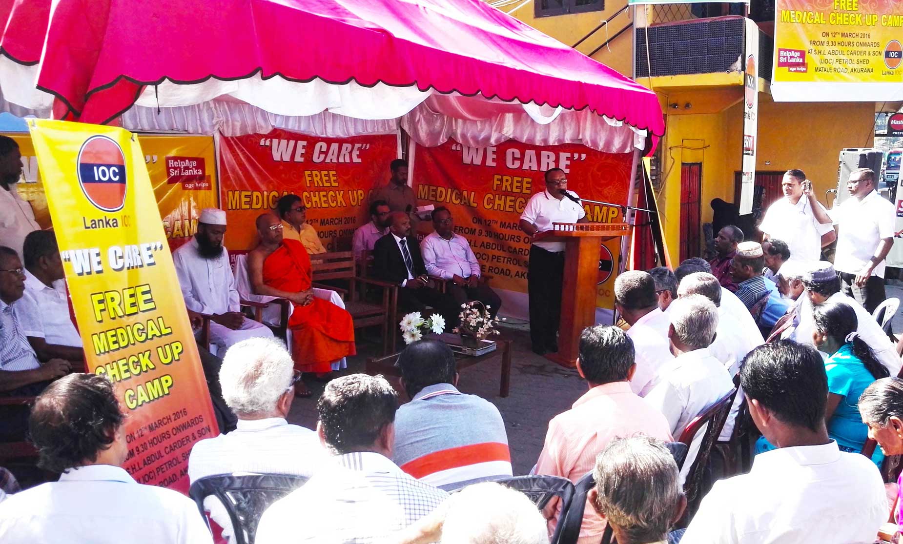 Lanka IOC Organises Free Health Screening Camp for Residents of Akurana, Kandy District