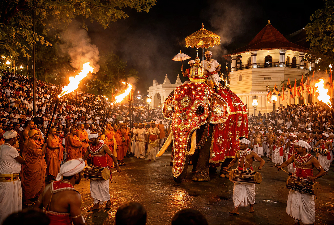 Lanka IOC PLC Proudly Supports the Kandy Esala Perahera