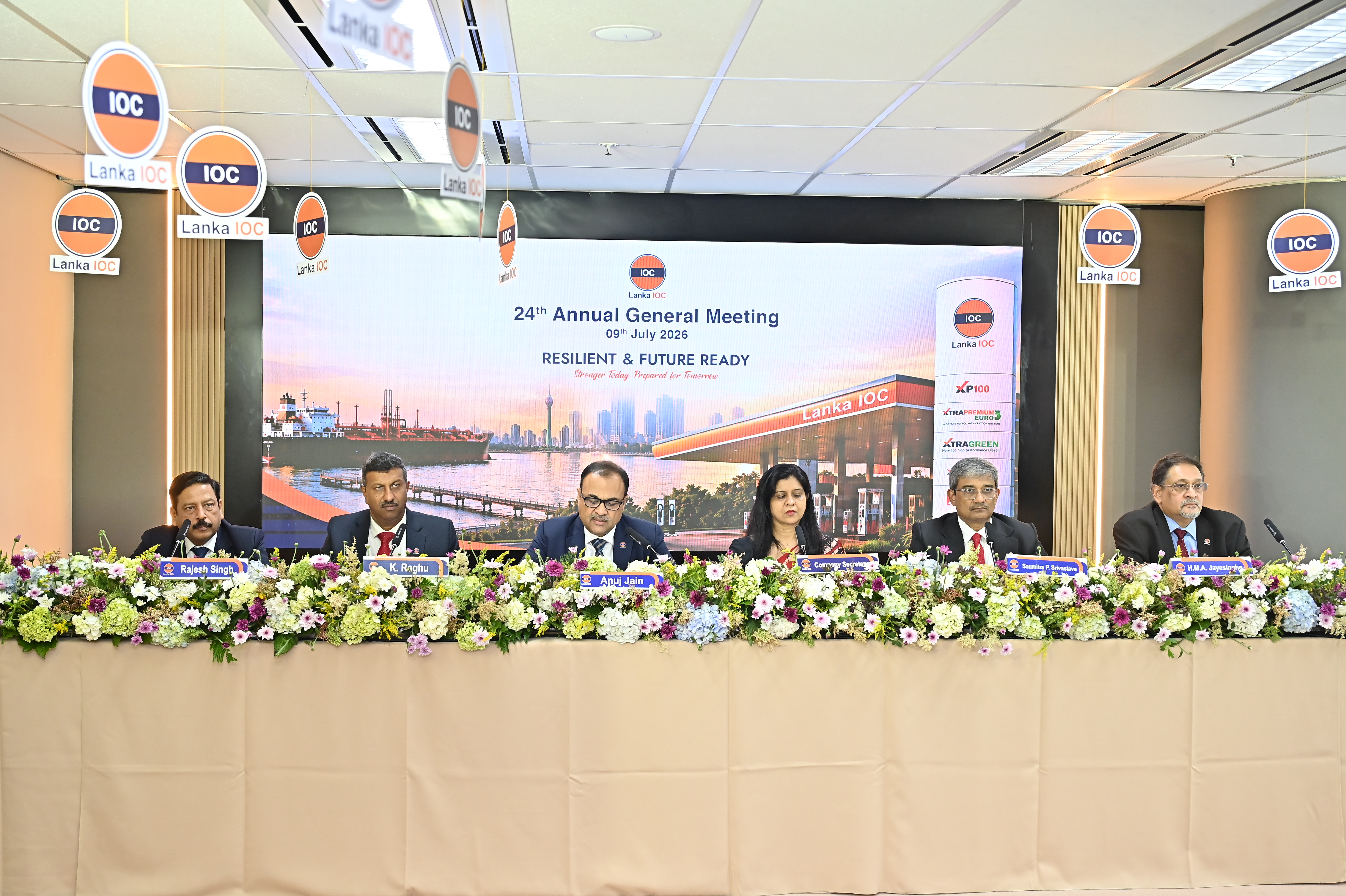 Lanka IOC PLC Successfully Concludes 24th Annual General Meeting at Colombo